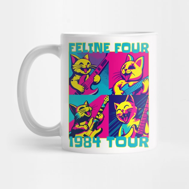 Feline Four Concert Tour 1984 by loeye